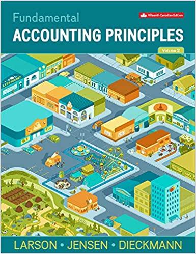 fundamental accounting principles volume 2 15th canadian edition kermit larson, heidi dieckmann 1259087360,