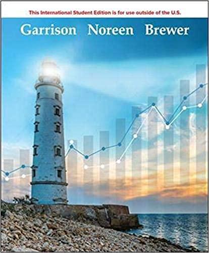 ise managerial accounting 17th edition ray h. garrison, eric noreen, peter c. brewer 1260575683, 9781260575682