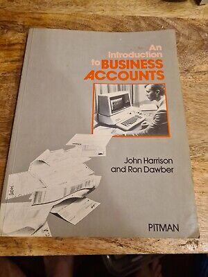 an introduction to business accounts 1st edition john harrison, ron dawber 9780273019954