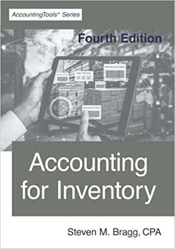 accounting for inventory 4th edition steven m. bragg 1642210714, 9781642210712