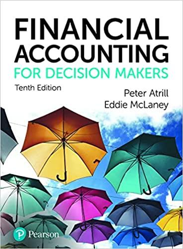financial accounting for decision makers 10th edition peter atrill, eddie mclaney 1292409185, 9781292409184