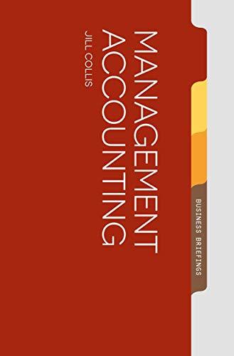 management accounting 2nd edition jill collis 1137335890, 9781137335890