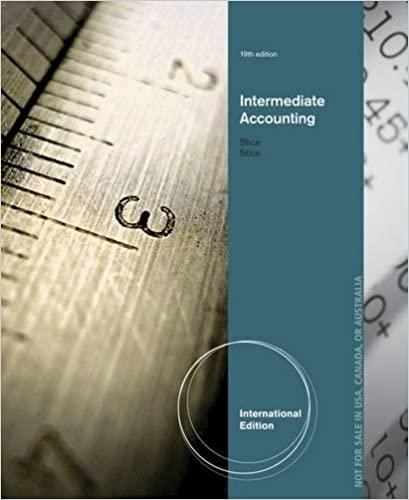 intermediate accounting international 19th edition earl k. stice, james d. stice 1285183347, 9781285183343
