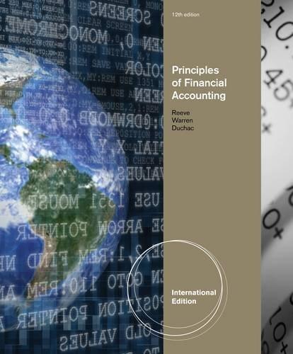 principles of financial accounting international 12th edition jonathan e. duchac, james m. reeve, carl s.