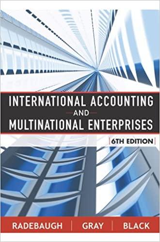 international accounting and multinational enterprises 6th edition lee h. radebaugh, sidney j. gray, ervin l.