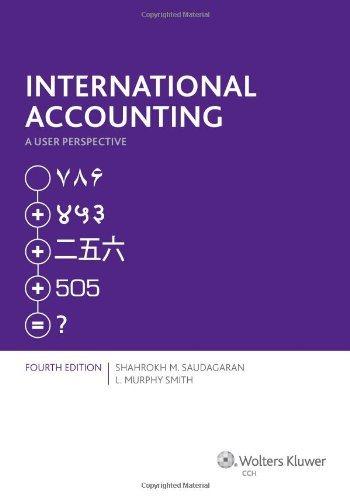 international accounting a user perspective 4th edition shahrokh m. saudagaran and l. murphy smith