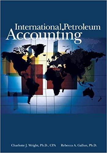 international petroleum accounting 1st edition charlotte wright, rebecca gallun 1593700164, 9781593700164