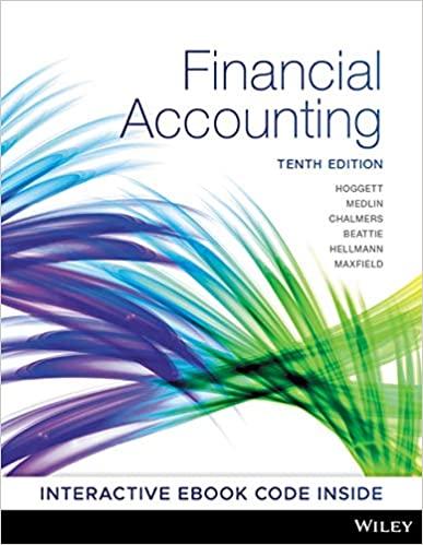 financial accounting 10th edition john hoggett, john medlin, keryn chalmers, claire beattie, andreas