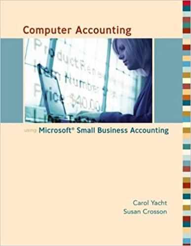 computer accounting with microsoft office accounting 1st edition carol yacht, susan crosson 007333796x,