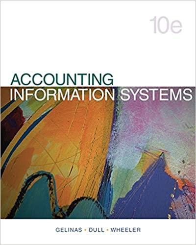 accounting information systems 10th edition ulric gelinas, richard dull, patrick wheeler 113393594x,
