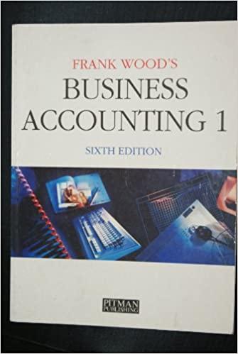 business accounting volume 1 6th edition frank wood 0273039121, 9780273039129