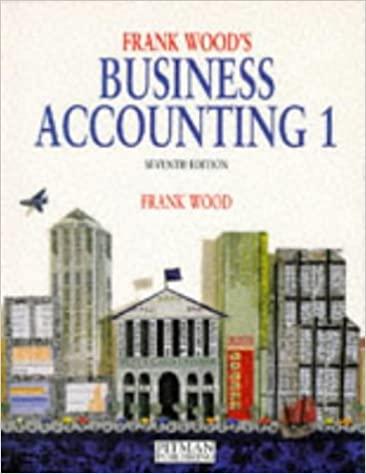 business accounting volume 1 7th edition frank wood 0273619802, 9780273619802