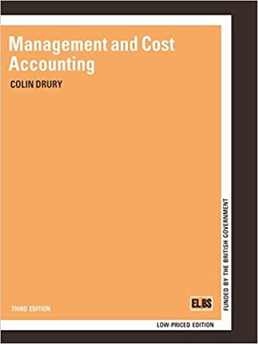 management and cost accounting 3rd edition colin drury 0412463903, 978-0412463907
