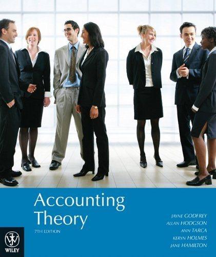 accounting theory 7th edition jayne godfrey, ann tarca, allan hodgson, jane hamilton, scott holmes