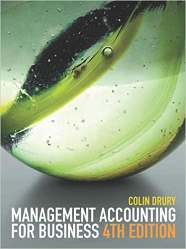 management accounting for business 4th edition colin drury 1408017717, 978-1408017715