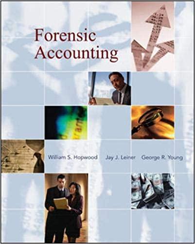 forensic accounting 1st edition william hopwood, george young, jay leiner 0073526851, 9780073526850