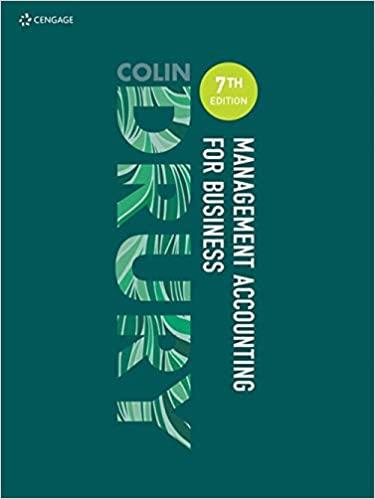 management accounting for business 7th edition colin drury 1473749115, 9781473749115