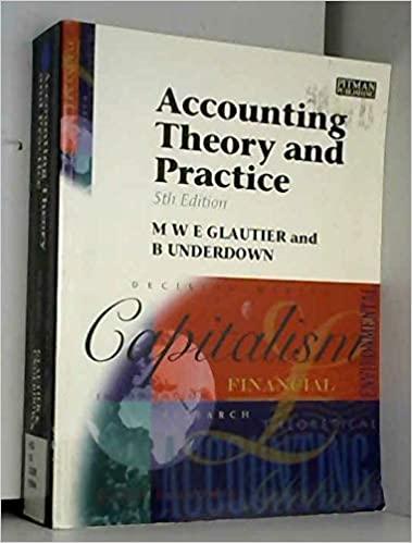 accounting theory and practice 5th edition m w e glautier, brian underdown 0273604724, 978-0273604723