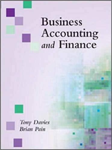 business accounting and finance 1st edition brian pain, tony davies 0077098250, 978-0077098254