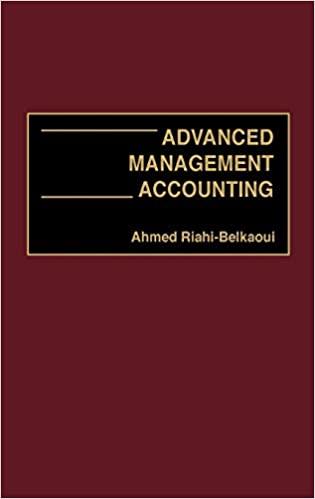 advanced management accounting 1st edition ahmed riahi belkaoui 1567203434, 978-1567203431
