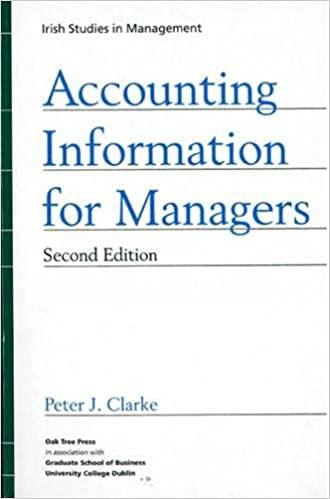 accounting information for manager 2nd edition peter j clarke 1860762484, 978-1860762482