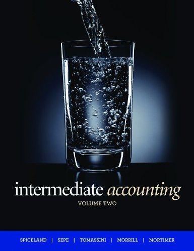 intermediate accounting volume 2 2nd canadian edition j. david spiceland, james sepe, lawrence tomassini,