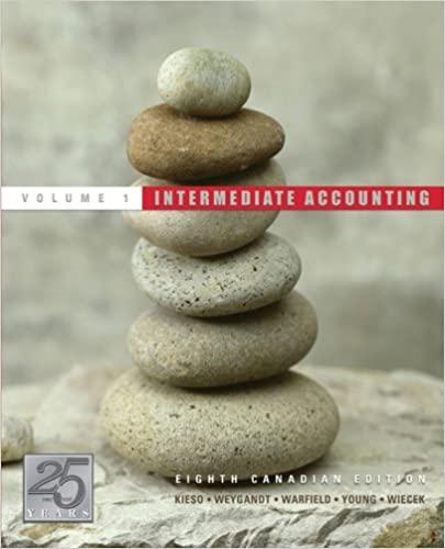 intermediate accounting volume 1 8th canadian edition donald e. kieso, jerry j. weygandt, terry d. warfield,