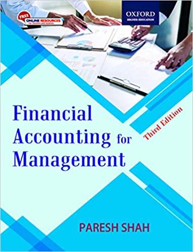 financial accounting for management 3rd edition paresh shah 0199494436, 9780199494439