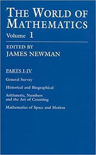 the world of mathematics 1st edition james r newman 0486411532, 978-0486411538