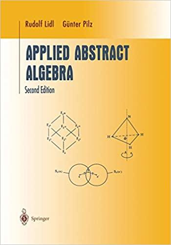 applied abstract algebra 2nd edition rudolf lidl, gunter pilz 1441931171, 978-1441931177
