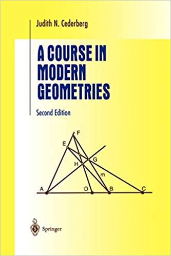 a course in modern geometries 2nd edition judith n cederberg 1441931937, 978-1441931931