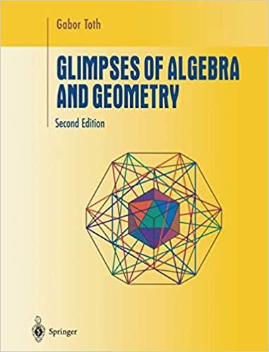 glimpses of algebra and geometry 2nd edition gabor toth 1441929622, 978-1441929624