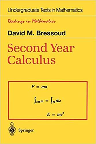 second year calculus from celestial mechanics to special relativity 2nd edition david m. bressoud 038797606x,