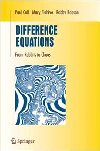 difference equations from rabbits to chaos 1st edition paul cull, mary flahive, robby robson 1489988238,
