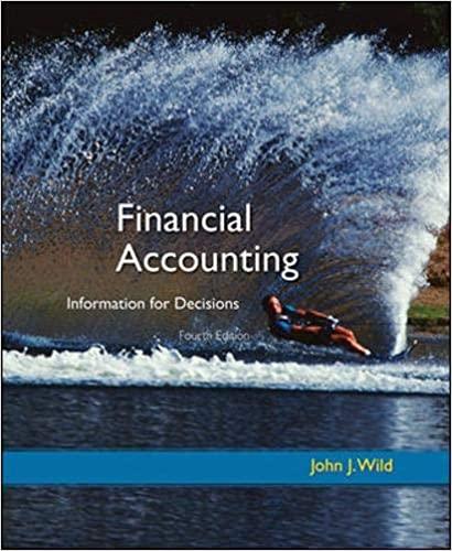 financial accounting information for decisions 4th edition john wild 0073335029, 9780073335025