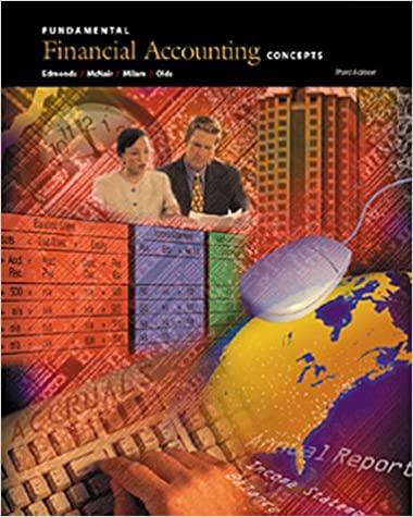 fundamental financial accounting concepts 3rd edition thomas p. edmonds 0072299037, 9780072299038