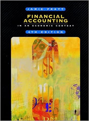 financial accounting in an economic context 4th edition jamie pratt 0470001003, 9780470001004