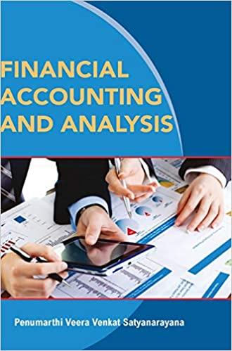 financial accounting and analysis 1st edition p. v. v. satyanarayana 9350568004, 9789350568002