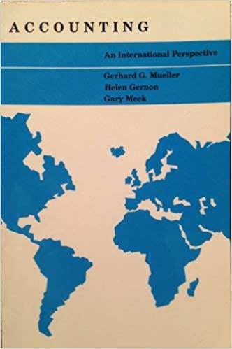 accounting an international perspective 1st edition gerhard g. mueller, helen morsicato gernon, gary k. meek