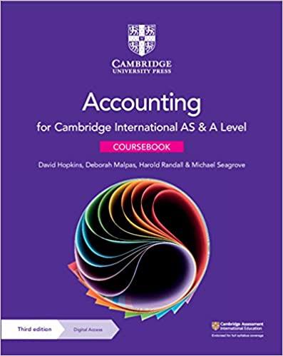 cambridge international as and a level accounting coursebook 3rd edition david hopkins, deborah malpa, harold