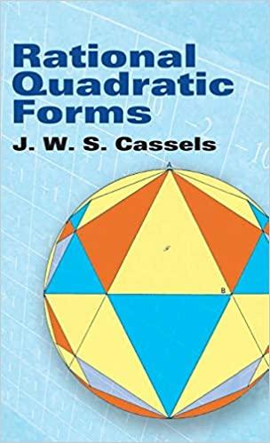 rational quadratic forms 1st edition j w s cassels 0486788911, 978-0486788913
