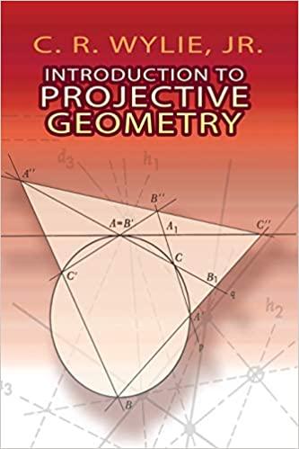 introduction to projective geometry 1st edition c r wylie 0070721955, 978-0070721951