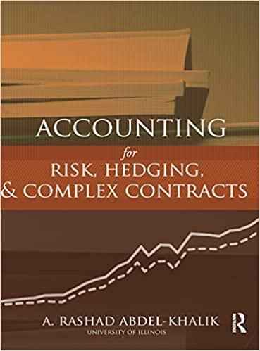 accounting for risk hedging and complex contracts 1st edition a. rashad abdel-khalik 0415808936, 9780415808934