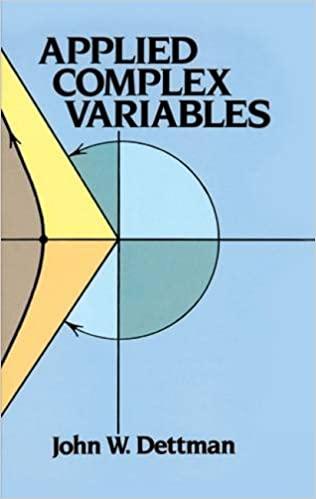 applied complex variables 1st edition john w dettman 048664670x, 978-0486646701