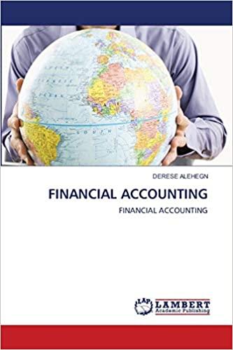 financial accounting 1st edition derese alehegn 620281487x, 9786202814874