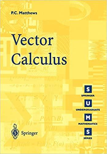 vector calculus 1st edition paul c matthews 3540761802, 978-3540761808