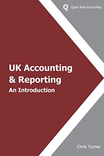 uk accounting and reporting an introduction 1st edition chris turner 979-8640937275, 979-8640937275