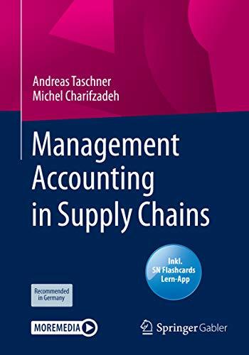 Management Accounting In Supply Chains
