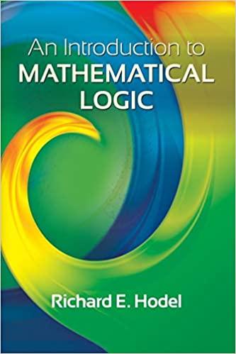 an introduction to mathematical logic 1st edition richard e hodel 0486497852, 978-0486497853