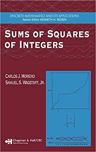 sums of squares of integers 1st edition carlos j moreno,  samuel s wagstaff jr 1584884568, 978-1584884569